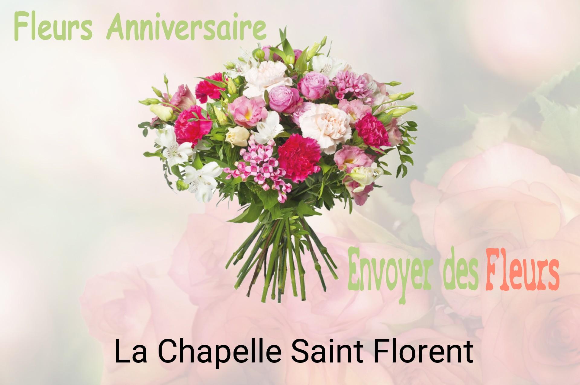 Bouquet de fleurs d’anniversaire livré à La Chapelle-Saint-Florent